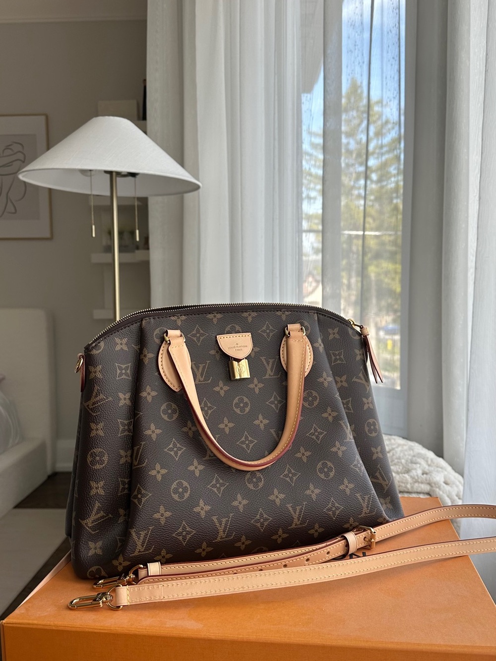 Louis Vuitton Monogram Canvas Rivoli MM Bag